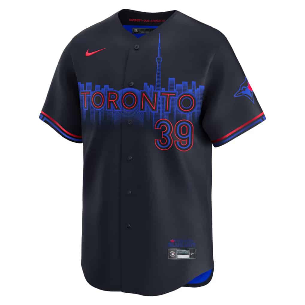 Men's Toronto Blue Jays Trey Yesavage Nike Navy City Connect