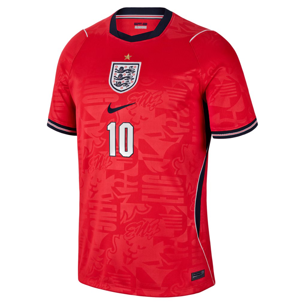 NIKE イングランド代表　アウェー　ユニフォーム　BELLINGHAM Men's Jude Bellingham England National Team Nike 2026 Away Stadium