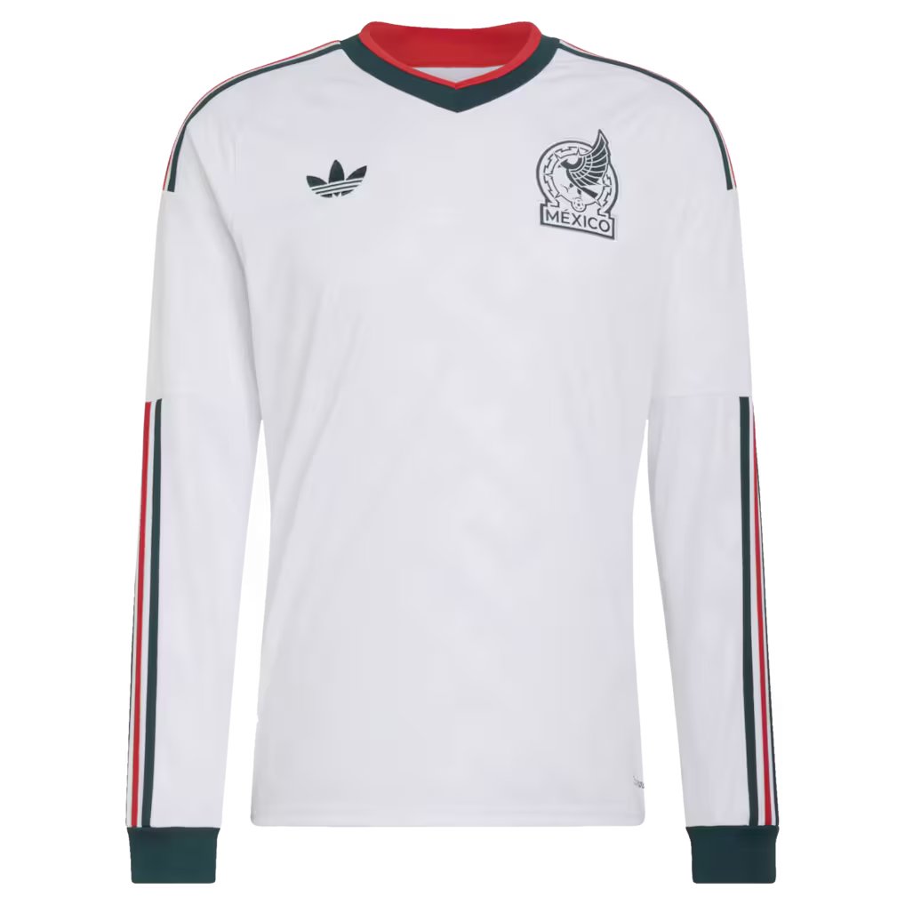 Men's Mexico National Team Adidas 2026 Away Replica Long Sleeve