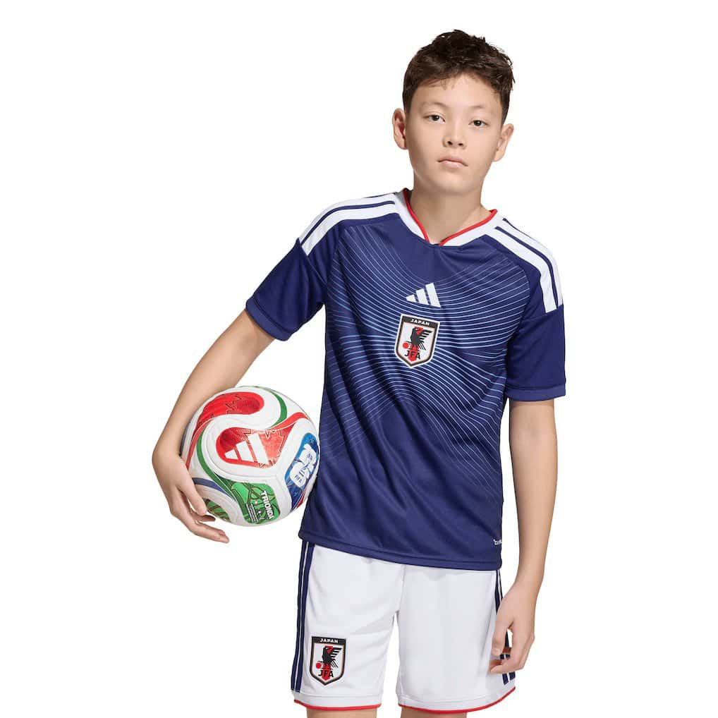 ウェア  Japan 2026  Replica Jersey 17 Youth Japan National Team Adidas 2026 Home Replica Jersey - Blue