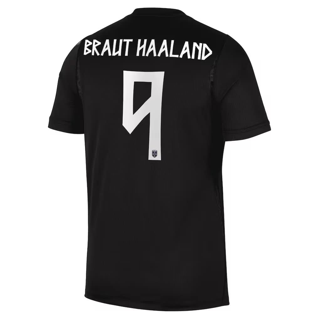 Men's Erling Haaland Norway National Team Nike 2026 Away Stadium