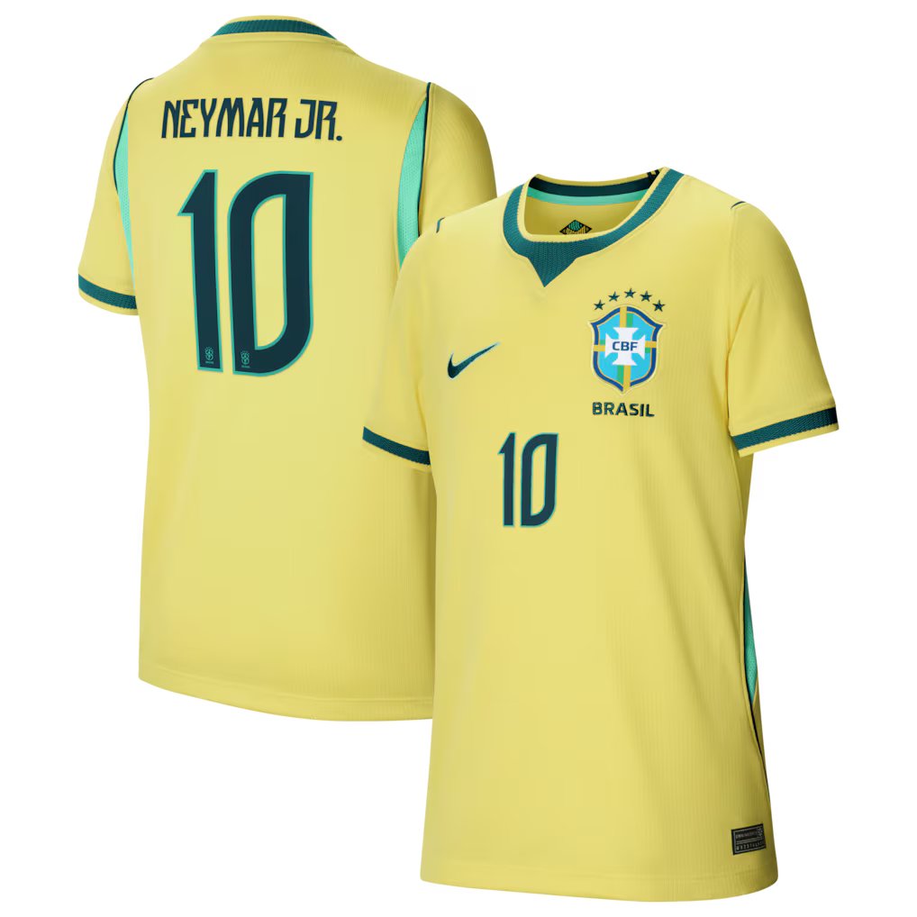 Youth Neymar Jr. Brazil National Team Nike 2026 Home Stadium