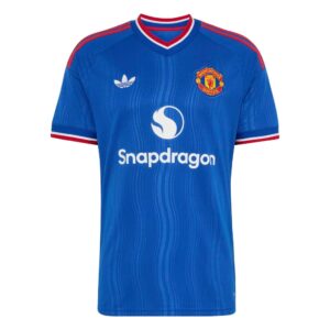 Men's Manchester United Adidas 24/25 Away Replica Jersey - Blue